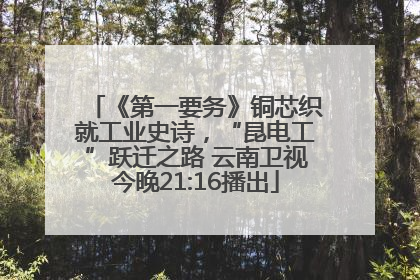 《第一要务》铜芯织就工业史诗，“昆电工”跃迁之路 云南卫视今晚21:16播出