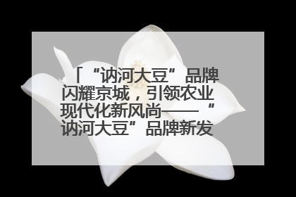 “讷河大豆”品牌闪耀京城，引领农业现代化新风尚——“讷河大豆”品牌新发地推介会圆满落幕