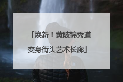 焕新！黄陂锦秀道变身街头艺术长廊