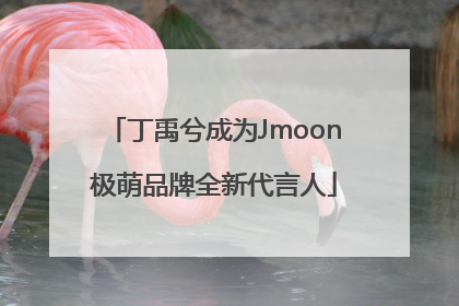 丁禹兮成为Jmoon极萌品牌全新代言人