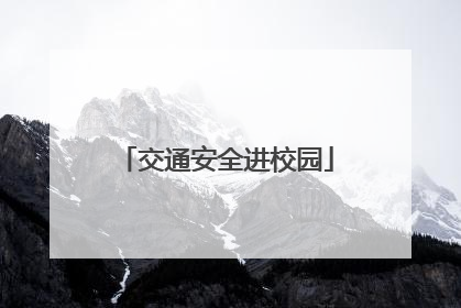交通安全进校园