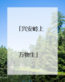 兴安岭上万物生