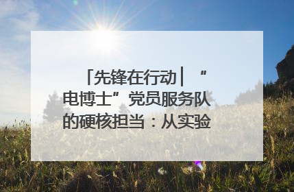 先锋在行动 ▏“电博士”党员服务队的硬核担当：从实验室到抗洪一线