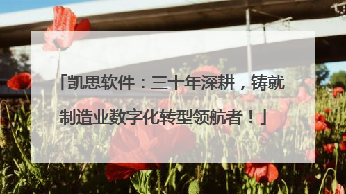 凯思软件：三十年深耕，铸就制造业数字化转型领航者！