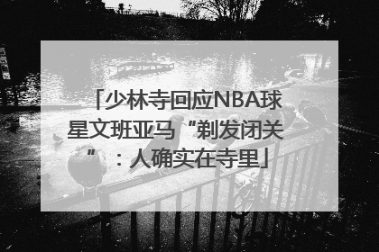 少林寺回应NBA球星文班亚马“剃发闭关”：人确实在寺里