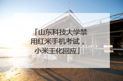 山东科技大学禁用红米手机考试，小米王化回应