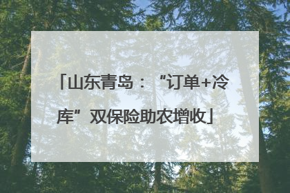 山东青岛：“订单+冷库”双保险助农增收