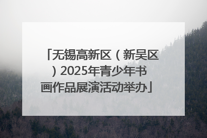 无锡高新区（新吴区）2025年青少年书画作品展演活动举办