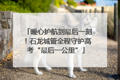 暖心护航到最后一刻！石龙城管全程守护高考“最后一公里”