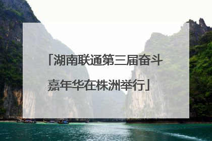 湖南联通第三届奋斗嘉年华在株洲举行