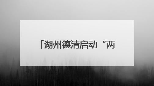 湖州德清启动“两大中心”，助力打造“无毒城市”