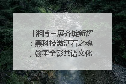 湘博三展齐绽新辉：黑科技激活石之魂，翰墨金影共谱文化遗产日华章