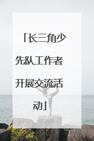 长三角少先队工作者开展交流活动