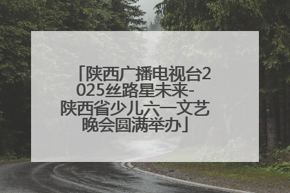 陕西广播电视台2025丝路星未来-陕西省少儿六一文艺晚会圆满举办