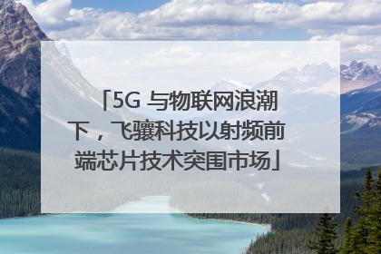 5G 与物联网浪潮下，飞骧科技以射频前端芯片技术突围市场